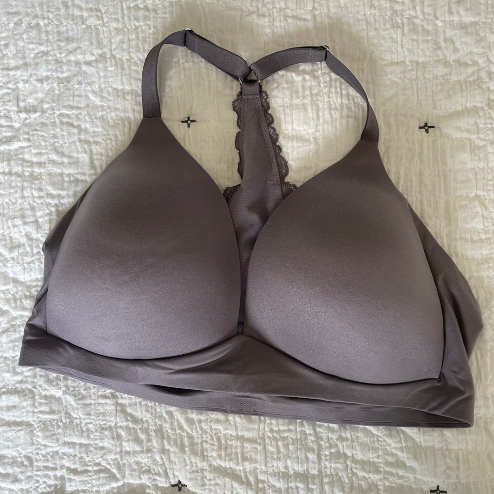 Aerie Real Sunnie Wireless Bra with Lace back
